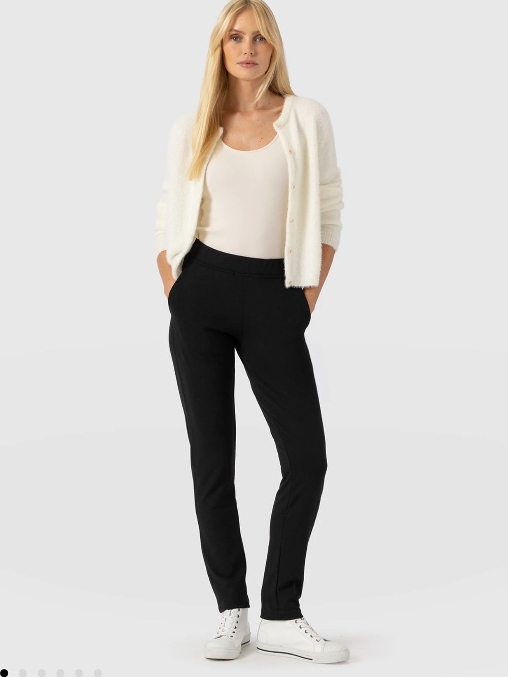 Saint + Sofia  Finsbury Pant - Black size 8.